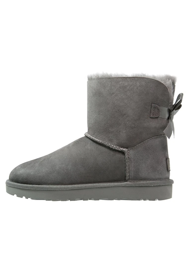 Ugg Mini Bailey Bow - Korte Laarzen - Grey - Afbeelding 2