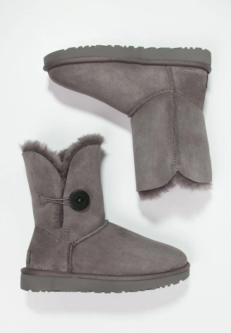 Ugg Bailey Button Ii - Korte Laarzen - Grey - Afbeelding 3