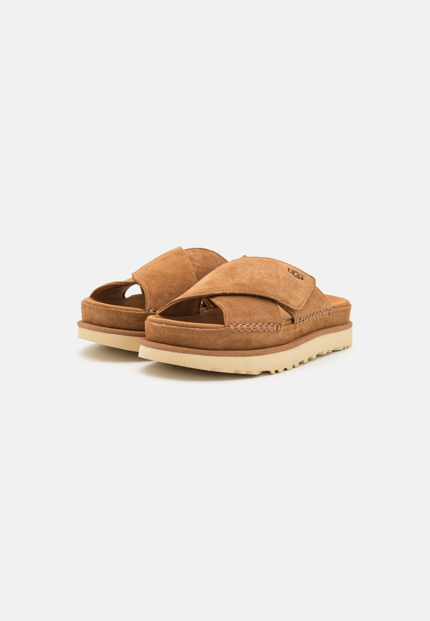Ugg GoldenstarCross Slide - Muiltjes - Chestnut - Afbeelding 4