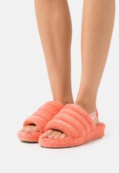 Ugg Fluff Yeah Vegan - Sandalen Met Plateauzool - Peach Bliss