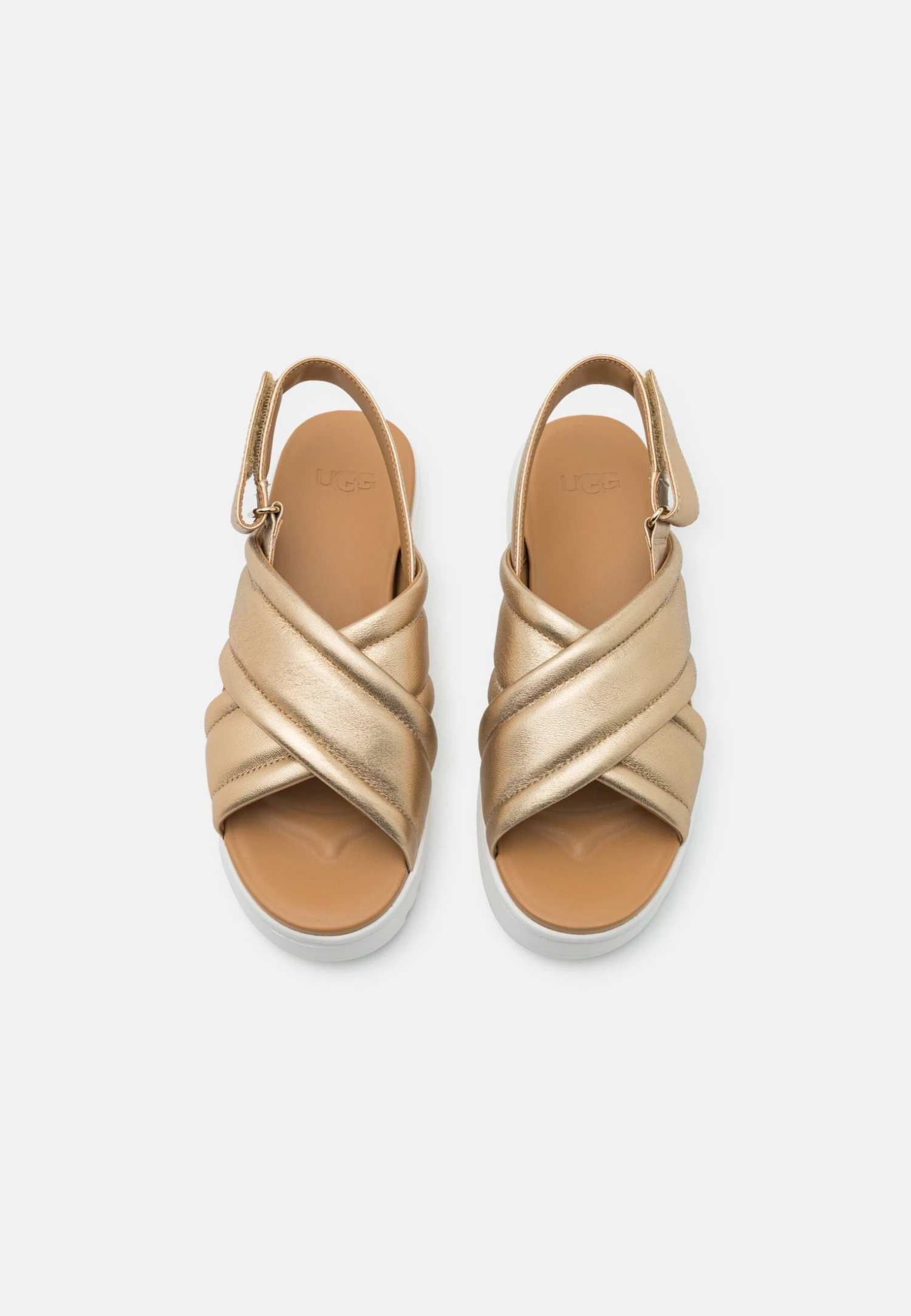 Ugg Zayne Slingback - Sandalen Met Plateauzool - Gold Metallic - Afbeelding 6