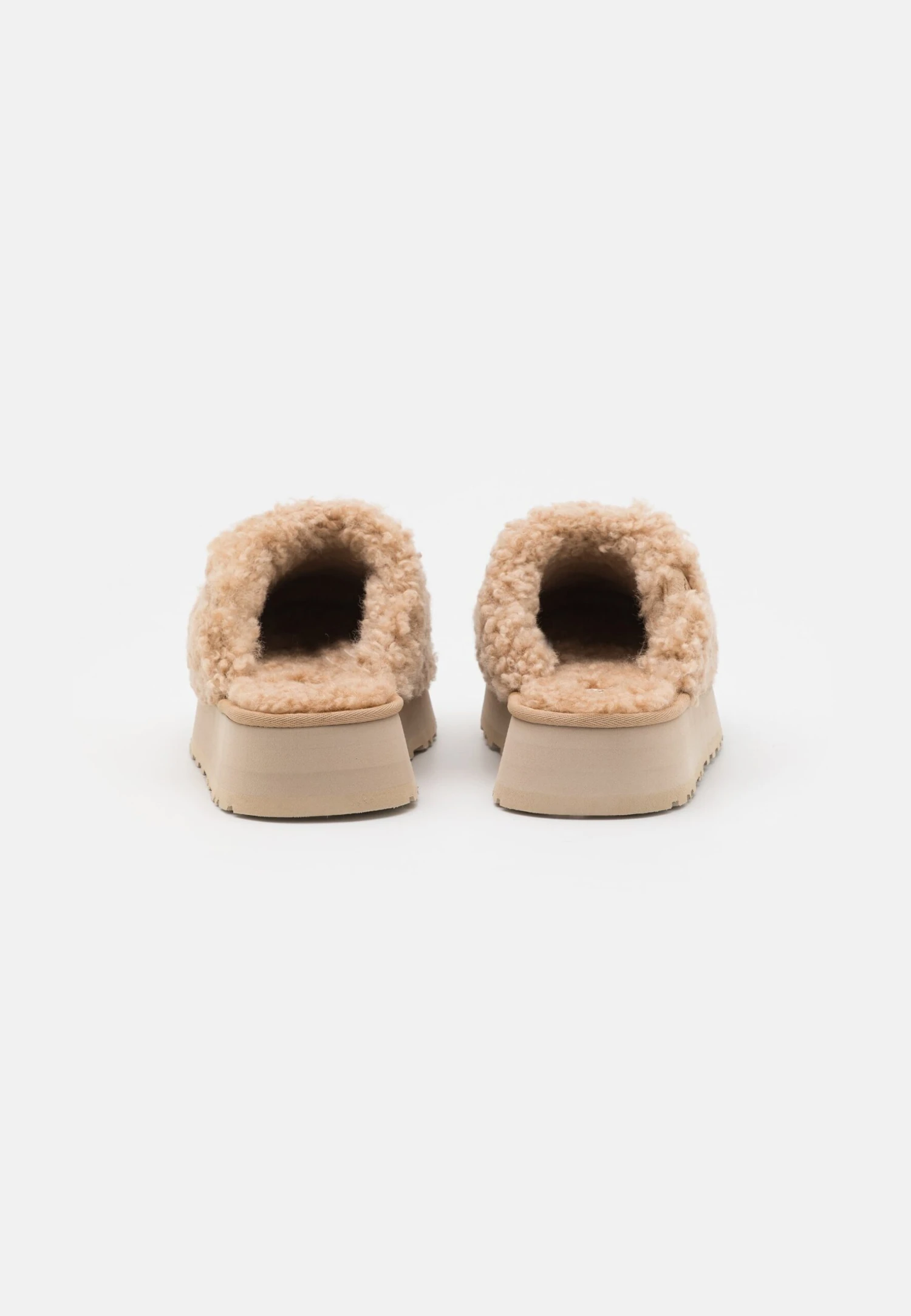 Ugg Maxi Curly Platform - Pantoffels - Sand - Afbeelding 3