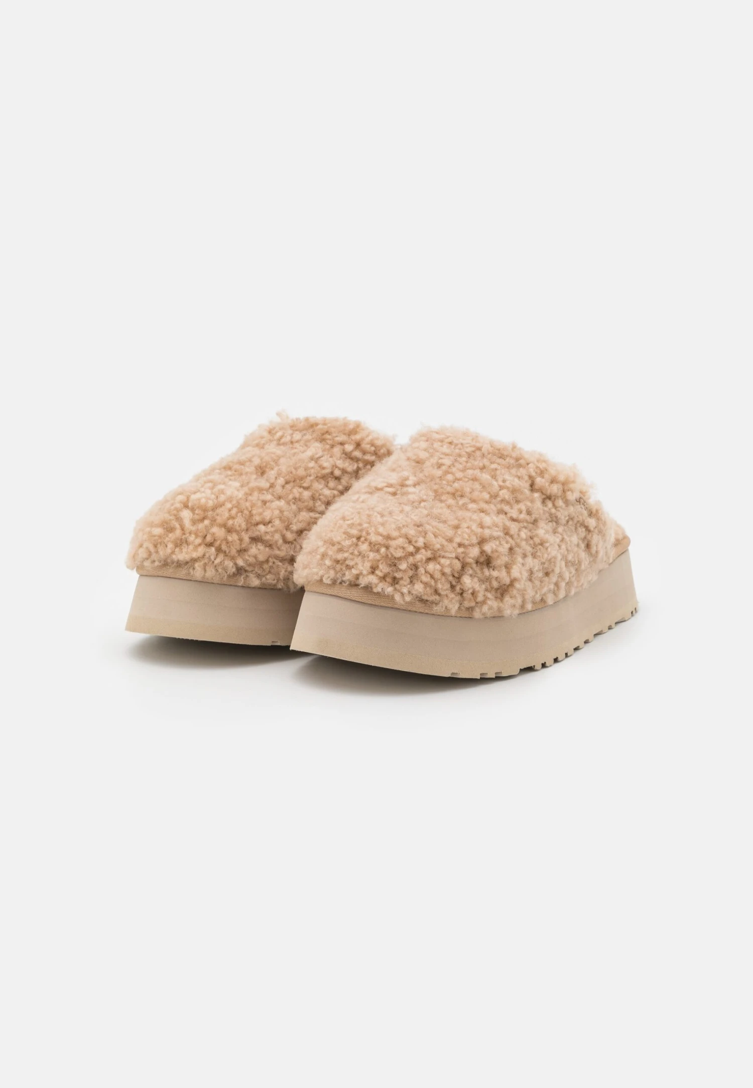 Ugg Maxi Curly Platform - Pantoffels - Sand - Afbeelding 2