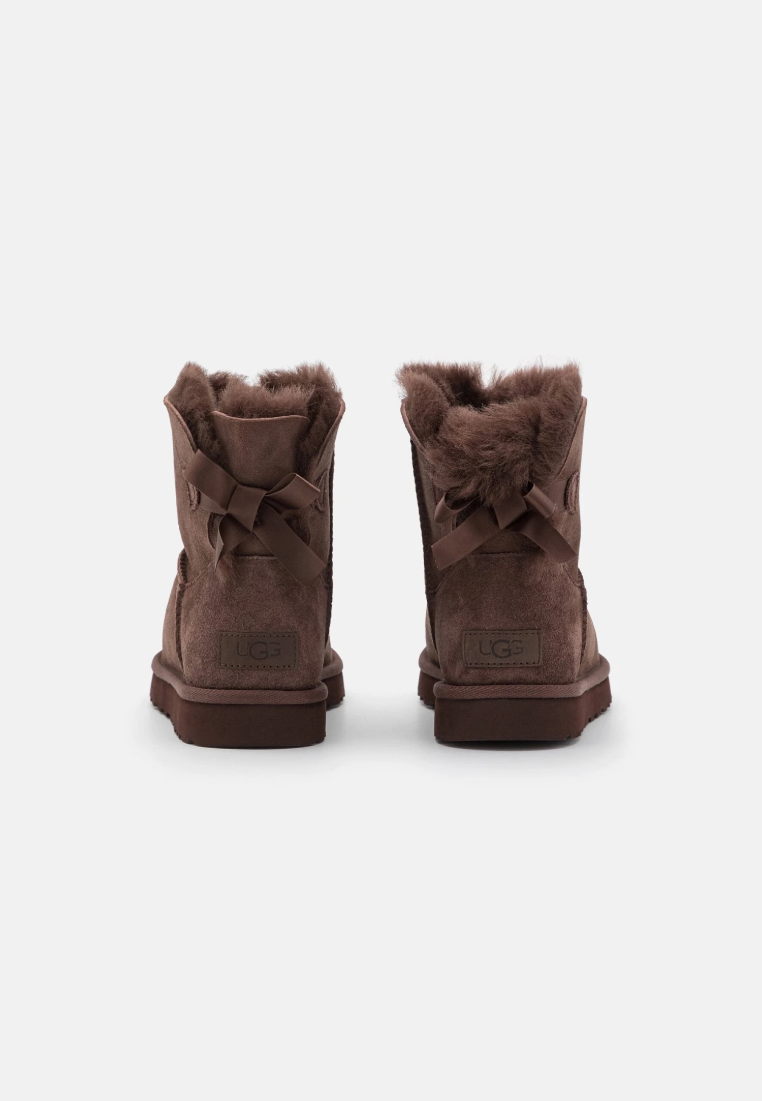Ugg Mini Bailey Bow - Korte Laarzen - Burnt Cedar - Afbeelding 4