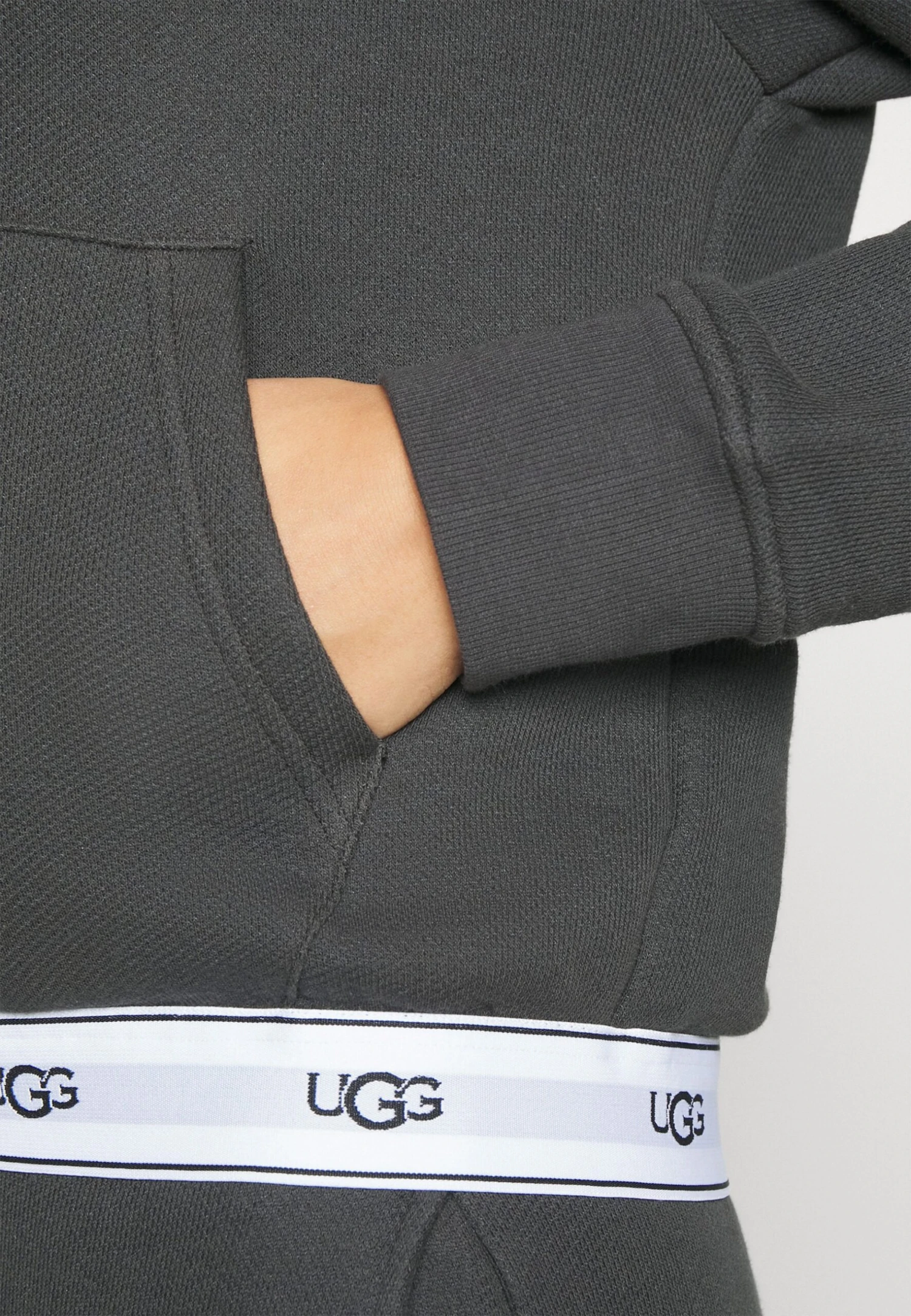 Ugg Kaelie Zip Hoodie - Pyjamashirt - Black - Afbeelding 5