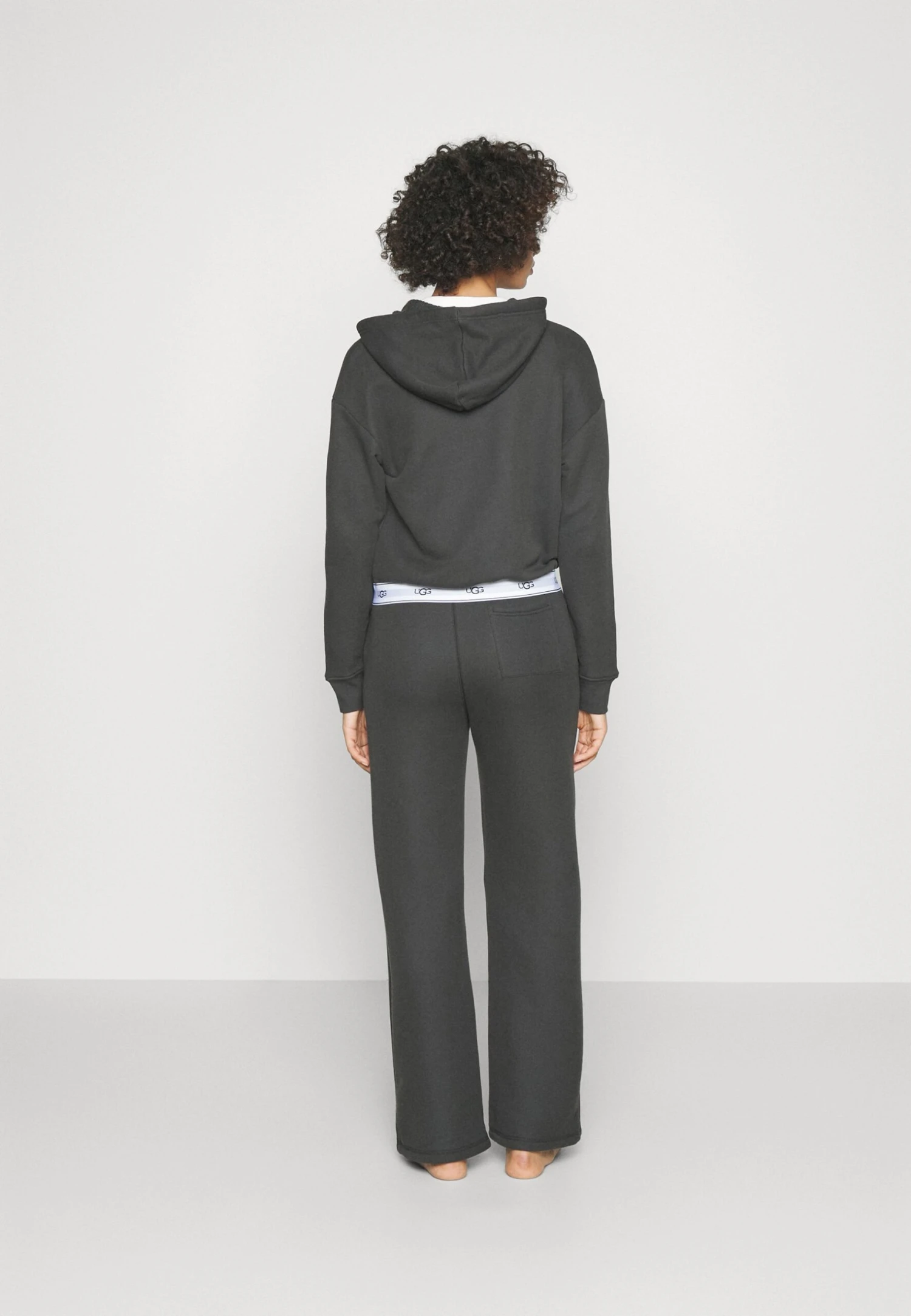 Ugg Judie Wide Leg Pant - Pyjamabroek - Black - Afbeelding 3