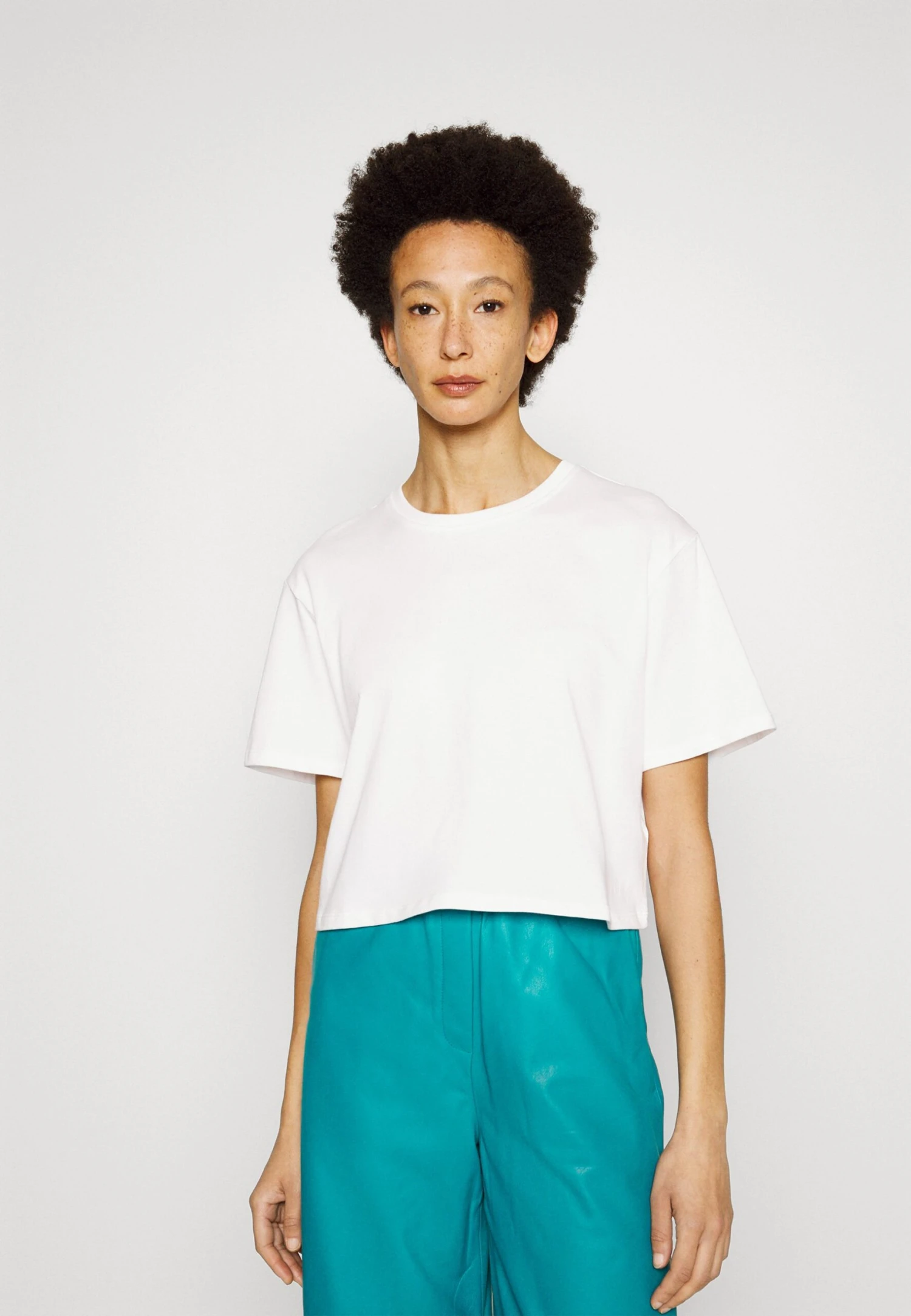 Ugg Tana Cropped Tee - T-Shirt Basic - White