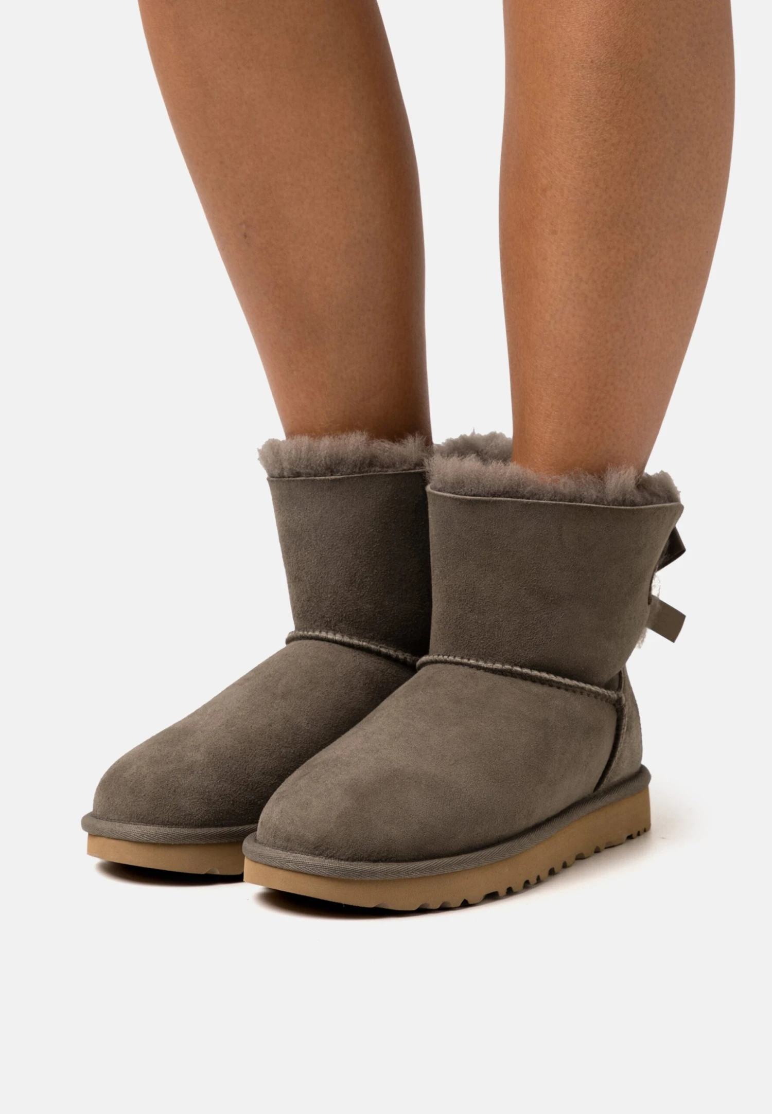 Ugg Mini Bailey Bow - Korte Laarzen - Slate