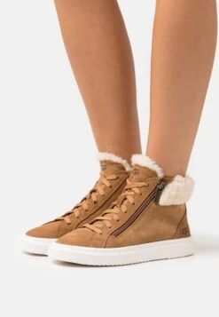 Ugg Alameda Mid Zip - Sneakers Hoog - Chestnut