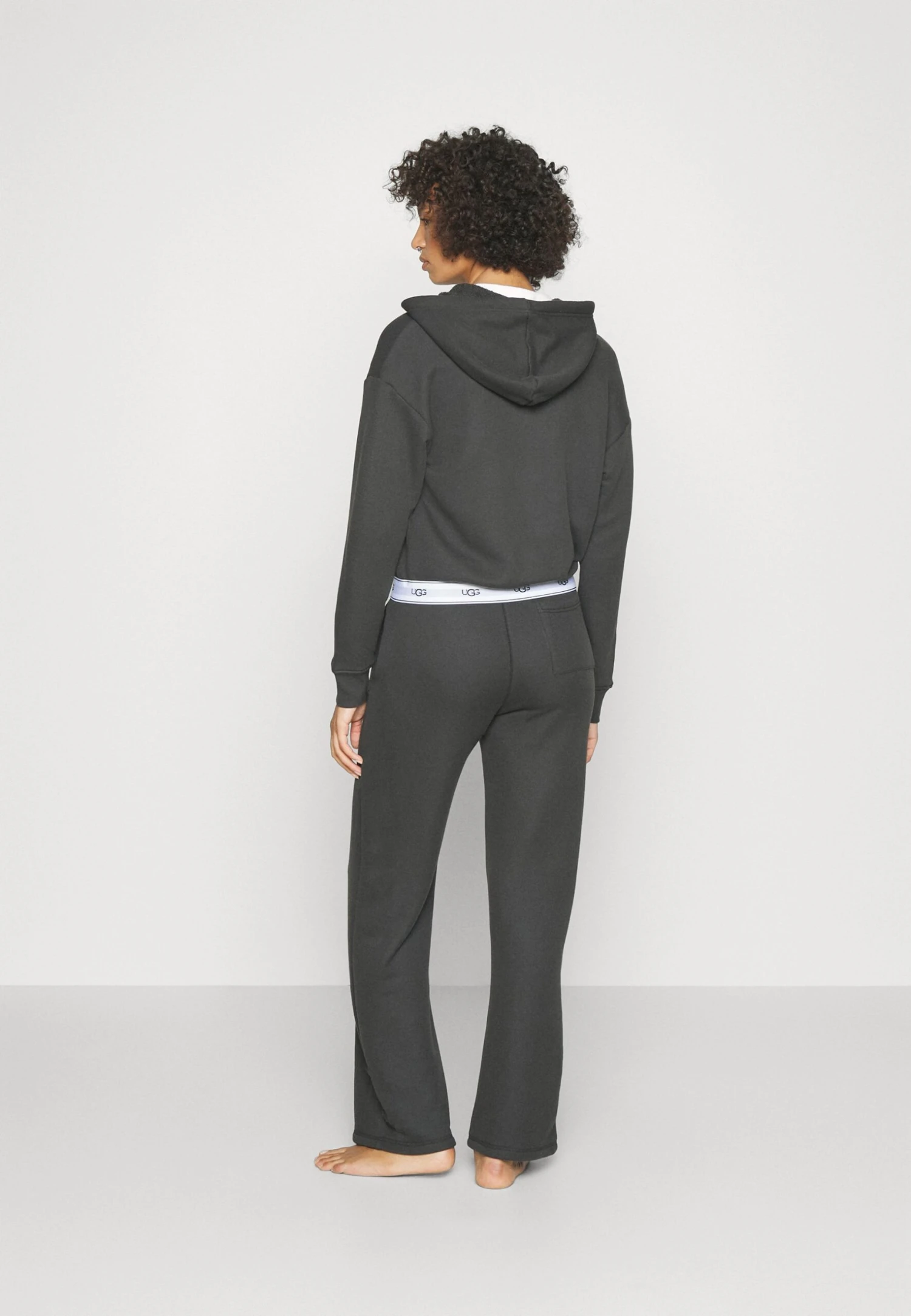 Ugg Kaelie Zip Hoodie - Pyjamashirt - Black - Afbeelding 3